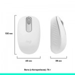 Огляд Мишка Logitech M196 Bluetooth Off-White (910-007460): характеристики, відгуки, ціни.