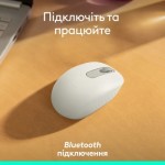 Огляд Мишка Logitech M196 Bluetooth Off-White (910-007460): характеристики, відгуки, ціни.