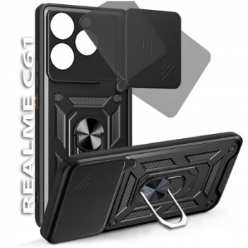 Чохол до мобільного телефона BeCover Military Realme C61 Black (712177)