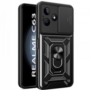 Чохол до мобільного телефона BeCover Military Realme C63 Black (712178)