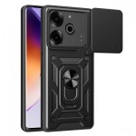 Огляд Чохол до мобільного телефона BeCover Military Tecno POVA 6 (LI7) Black (712167): характеристики, відгуки, ціни.