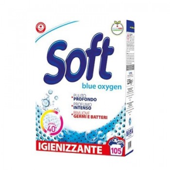 Пральний порошок Soft Blue Oxygen Універсальний з активним киснем 5.25 кг (8003640011506)