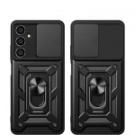 Огляд Чохол до мобільного телефона BeCover Military BeCover Galaxy S24 FE SM-S721 Black (712353): характеристики, відгуки, ціни.