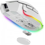 Огляд Мишка Razer Basilisk V3 Pro 35K Wireless/Bluetooth White (RZ01-05240200-R3G1): характеристики, відгуки, ціни.