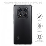 Огляд Чохол до мобільного телефона BeCover Anti-Shock Xiaomi Redmi Note 14 Pro 5G Clear (712787): характеристики, відгуки, ціни.