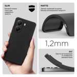 Огляд Чохол до мобільного телефона Armorstandart Matte Slim Fit Xiaomi Poco X7 Pro Camera cover Black (ARM82740): характеристики, відгуки, ціни.