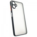 Огляд Чохол до мобільного телефона Dengos Matte Samsung Galaxy A06 (Black) (DG-TPU-MATT-157): характеристики, відгуки, ціни.