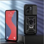 Огляд Чохол до мобільного телефона BeCover Military Infinix Hot 50i (X6531) Black (713047): характеристики, відгуки, ціни.