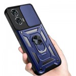 Огляд Чохол до мобільного телефона BeCover Military Motorola Moto G35 Blue (713090): характеристики, відгуки, ціни.