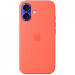 Огляд Чохол до мобільного телефона Apple iPhone 16 Silicone Case with MagSafe - Tangerine,Model A3313 (MDGN4ZM/A): характеристики, відгуки, ціни.