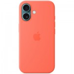 Огляд Чохол до мобільного телефона Apple iPhone 16 Silicone Case with MagSafe - Tangerine,Model A3313 (MDGN4ZM/A): характеристики, відгуки, ціни.
