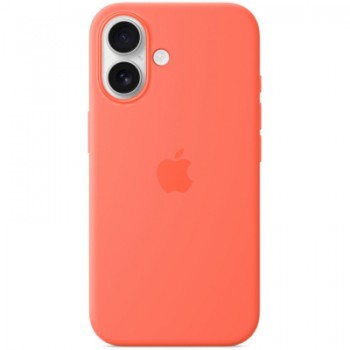 Чохол до мобільного телефона Apple iPhone 16 Silicone Case with MagSafe - Tangerine,Model A3313 (MDGN4ZM/A)