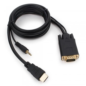 Перехідник HDMI to VGA Cablexpert (A-HDMI-VGA-03-6)