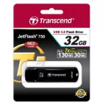 Огляд USB флеш накопичувач Transcend 32GB JetFlash 750 USB 3.0 (TS32GJF750K): характеристики, відгуки, ціни.