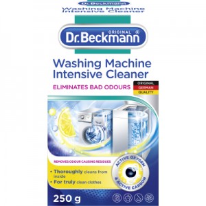 Огляд Очищувач для пральних машин Dr. Beckmann гігієнічний 250 г (4008455557014/4008455425719): характеристики, відгуки, ціни.