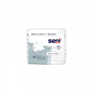 Огляд Пелюшки для малюків Seni Soft Basic 40х60 см 30 шт (5900516692292): характеристики, відгуки, ціни.