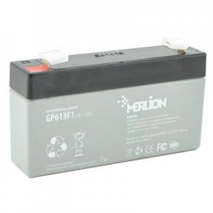Огляд Батарея до ДБЖ Merlion 6V-1.3Ah (GP613F1): характеристики, відгуки, ціни.