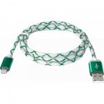 Огляд Дата кабель USB08-03LT USB - Micro USB, GreenLED backlight, 1m Defender (87557): характеристики, відгуки, ціни.