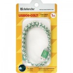 Огляд Дата кабель USB08-03LT USB - Micro USB, GreenLED backlight, 1m Defender (87557): характеристики, відгуки, ціни.