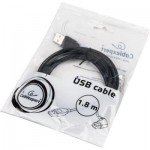 Огляд Кабель для принтера USB 2.0 AM/BM 1.8m Cablexpert (CCP-USB2-AMBM90-6): характеристики, відгуки, ціни.