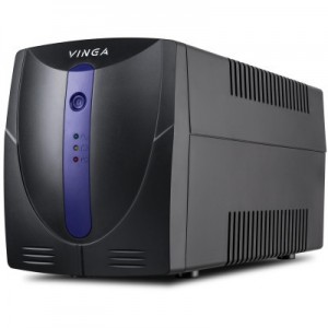 Огляд Пристрій безперебійного живлення Vinga LED 1500VA plastic case with USB (VPE-1500PU): характеристики, відгуки, ціни.
