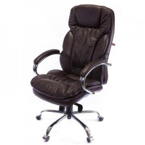Огляд Офісне крісло Аклас Тироль CH MB Кожа натур. Коричневая (05300): характеристики, відгуки, ціни.