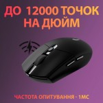 Огляд Мишка Logitech G305 Lightspeed Black (910-005282): характеристики, відгуки, ціни.