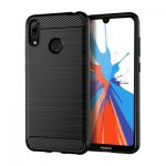 Огляд Чохол до мобільного телефона Laudtec для Huawei Y7 2019 Carbon Fiber (Black) (LT-HY72019B): характеристики, відгуки, ціни.