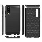 Огляд Чохол до мобільного телефона Laudtec для Huawei P30 Carbon Fiber (Black) (LT-P30B): характеристики, відгуки, ціни.