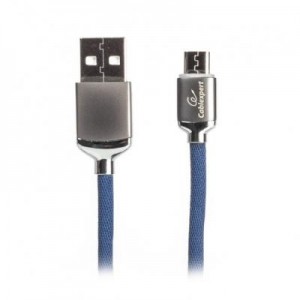 Дата кабель USB 2.0 Micro 5P to AM Cablexpert (CCPB-M-USB-07B)