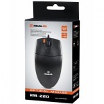 Огляд Мишка REAL-EL RM-220 Black: характеристики, відгуки, ціни.
