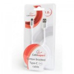 Огляд Дата кабель USB 2.0 AM to Type-C 1.8m Cablexpert (CCB-mUSB2B-AMCM-6-S): характеристики, відгуки, ціни.