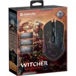 Огляд Мишка Defender Witcher GM-990 RGB Black (52990): характеристики, відгуки, ціни.
