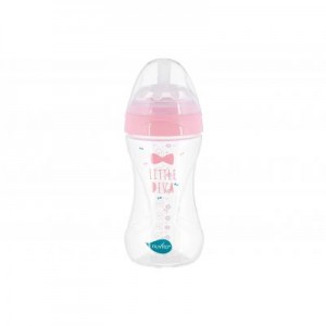 Пляшечка для годування Nuvita Mimic Collection 250мл рожева (NV6031ROSA)