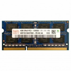 Огляд Модуль для ноутбука SoDIMM DDR3 4GB 1600 MHz Hynix (HMT351S6CFR8C-PB): характеристики, відгуки, ціни.