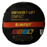 Огляд Спальний мішок Tramp Oimyakon Regular Orange/Grey R (UTRS-048R-R): характеристики, відгуки, ціни.