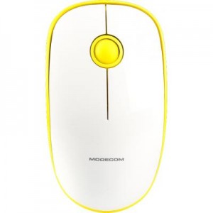 Огляд Мишка Modecom MC-WM112 Wireless Yellow-White (M-MC-WM112-290): характеристики, відгуки, ціни.