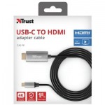 Огляд Перехідник Trust Calyx USB-C to HDMI Adapter Cable (23332_TRUST): характеристики, відгуки, ціни.