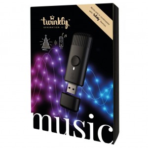Огляд Гірлянда Twinkly Music Dongle Адаптер, USB, gen II (TMD01USB): характеристики, відгуки, ціни.