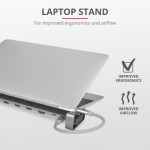 Огляд Концентратор Trust Dalyx Aluminium 10-in-1 USB-C Multi-port Dock (23417_TRUST): характеристики, відгуки, ціни.