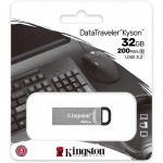 Огляд USB флеш накопичувач Kingston 32GB DT Kyson Silver/Black USB 3.2 (DTKN/32GB): характеристики, відгуки, ціни.