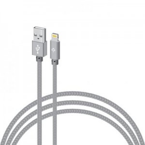 Огляд Дата кабель USB 2.0 AM to Lightning 1.0m CBGNYL1 grey Intaleo (1283126477652): характеристики, відгуки, ціни.