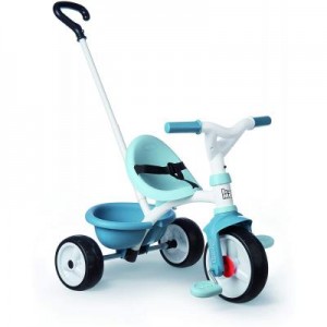 Огляд Дитячий велосипед Smoby Be Move 2 в 1 з багажником Блакитний (740331): характеристики, відгуки, ціни.