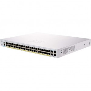 Огляд Комутатор мережевий Cisco CBS350-48P-4G-EU: характеристики, відгуки, ціни.