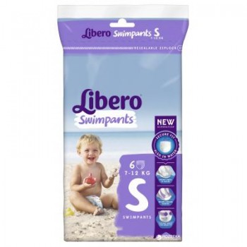 Підгузок Libero Swimpants Small 7-12 кг 6 шт. (7322540375770)