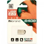 Огляд USB флеш накопичувач Mibrand 64GB lynx Silver USB 2.0 (MI2.0/LY64M2S): характеристики, відгуки, ціни.
