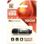 Огляд USB флеш накопичувач Mibrand 16GB Panther Black USB 2.0 (MI2.0/PA16P2B): характеристики, відгуки, ціни.