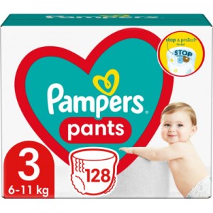 Підгузок Pampers Pants Midi Розмір 3 (6-11 кг) 128 шт. (8006540069417)