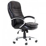 Огляд Офісне крісло Richman Валенсия В хром к/з чорний (ADD0000018): характеристики, відгуки, ціни.