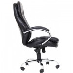 Огляд Офісне крісло Richman Валенсия В хром к/з чорний (ADD0000018): характеристики, відгуки, ціни.